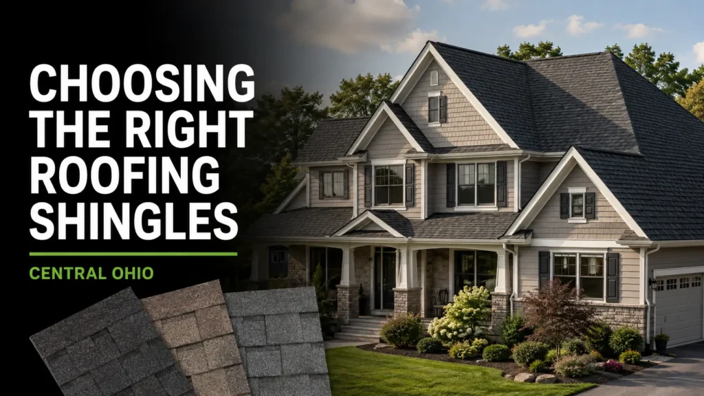 How to Choose Roofing Shingles for Ohio Weather